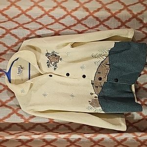 Embroidered Button Up